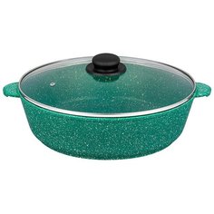 Сковорода Elan Gallery Гармония вкуса 32cm 5.5L Emerald 120603