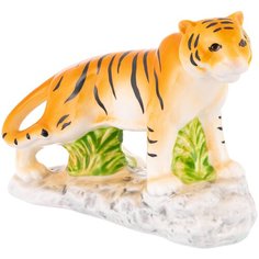 Фигурка декоративная 14х5х10,5 см Elan Gallery Тигр, цветная