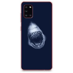 Силиконовый чехол "Пасть акулы" на Samsung Galaxy A31 / Самсунг Галакси А31 Case Place
