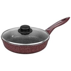 Сковорода Elan Gallery Гармония вкуса 24cm Ruby Duo 120689