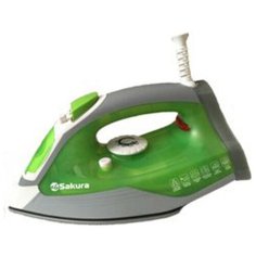 Утюг Sakura SA-3049 зеленый/белый