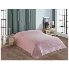 Махровая простынь для укрывания Efor LOVELY ПВХ хлопок пудра 200х220