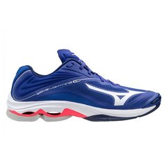 Кроссовки волейбольные мужские MIZUNO V1GA2000 20 WAVE LIGHTNING Z6 текстиль синий цвет синий размер US 11