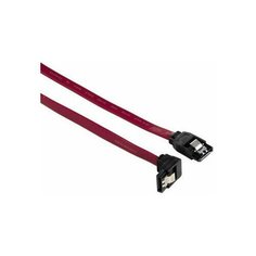 Кабель Hama H-54576 00054576 SATA угловой SATA 0.6 м, красный, плоский