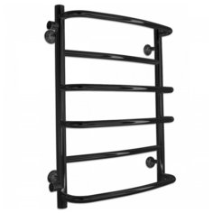 Полотенцесушитель Laris Евромикс П6 450/600 бок. подкл.500 черный матовый 73207366ЧМБФ / без фитингов