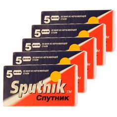 Лезвия для Т-образного станка Gillette Sputnik Stainless, 5 уп.