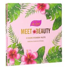 La Rosa Палетка теней для век Meet Beauty 42 цвета Meet Beauty
