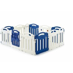 Манеж Unix Line Classic PPCL10 синий/белый