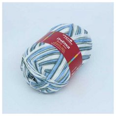 Пряжа для вязания из Троицка Пчелка принт секц 100гр. 500м (100% акрил) (4133 секционный), 10 мотков Троицкая камвольная фабрика