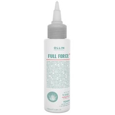 OLLIN Professional Full Force Тоник против перхоти с экстрактом алоэ, 100 мл, бутылка