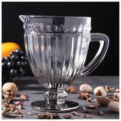 Кувшин "Босфор" 1,1 л, 19х14х20 см, цвет градиент серебро 5078892 Magistro