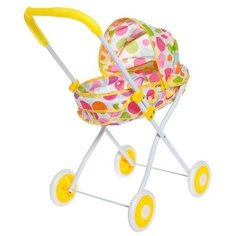 Коляска для кукол Коляска универсальная для кукол, металлический каркас 5181350 Сима ленд