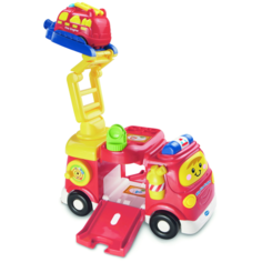 Интерактивная развивающая игрушка VTech Большая пожарная машина, красный