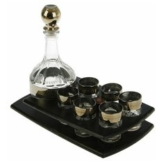 Мини-бар 7 предметов графин 500 + стопки Гармония 500/50 мл 2070100 Сима ленд