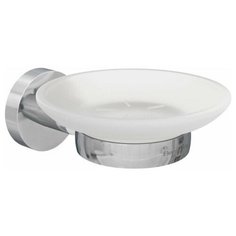 Мыльница Bennberg стекло CHROME BA-22 CR