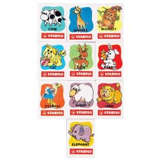 STABILO Ластик Животные