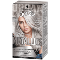 Got2b Metallics Тонирующая краска для волос, M71 серебристый металлик