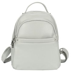Сумка-рюкзак женская OrsOro, искусственная кожа, серый