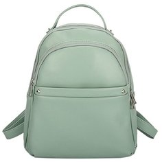 Сумка-рюкзак женская OrsOro, искусственная кожа, серо-голубой