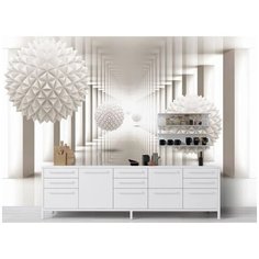 Фотообои / флизелиновые обои 3D Абстракция 3,5 x 2,7 м Photostena