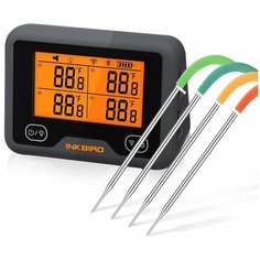 Цифровой кулинарный термометр INKBIRD BBQ IBBQ-4BW с Bluetooth