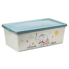 Ящик для игрушек «Слоник», 5,5 л Idea (М Пластика)