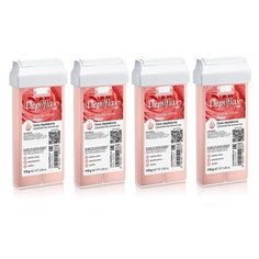 Воск в картридже Розовый Depilflax100, 110 гр (комплект из 4 штук)