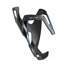 Флягодержатель ELITE Vico, карбон, синий рисунок, EL0156155