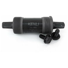 Картридж каретки KENLI KL-08A, MTB, 68/124 мм, под квадрат, стальные чашки, стальной корпус, KL-08A