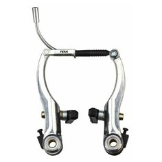 Тормоза PEAK V-brake, алюминий, рамки 110мм, серебристые TBS