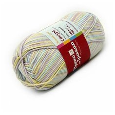 Пряжа для вязания из Троицка Сакура принт 100гр. 180м. (100% вискоза) (4006 секционный), 5 мотков Троицкая камвольная фабрика