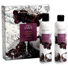 Organic Wave, Косметический набор кокос-виноград, шампунь 250 мл + бальзам для ванн 250 мл