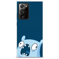 Силиконовый чехол "Кричащая подушка" на Samsung Galaxy Note 20 Ultra / Самсунг Галакси Ноут 20 Ультра Case Place