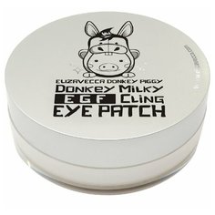 Патчи для глаз Elizavecca биоцеллюлозные Donkey piggy donkey milky egf cling eye patch, 60шт (915650)