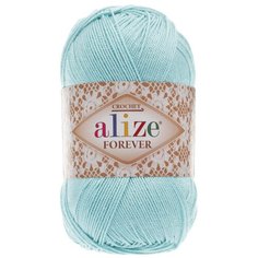 Пряжа для вязания ALIZE Forever crochet 50гр. 300м. (100% микроакрил) ТУ (501 мята), 5 мотков