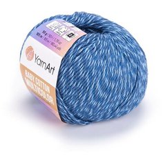 Пряжа для вязания YarnArt Baby cotton multicolor 50гр 165м (50% хлопок, 50% акрил) (5210), 10 мотков