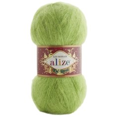 Пряжа для вязания ALIZE Kid royal 50г, 500м (62%кид мохер, 38%полиамид) ТУ (117 фисташка), 5 мотков