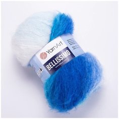 Пряжа для вязания YarnArt Bellissimo 150гр 330м (13% мохер, 67% акрил, 4% полиамид, 16 % полиэстер) (1403), 3 мотка