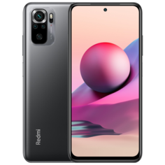Смартфон Xiaomi Redmi Note 10S NFC 6/128 ГБ RU, серый оникс