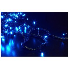 Гирлянда Sh Lights ILD120C, 1200 см, 120 ламп, синие диоды/зеленый провод