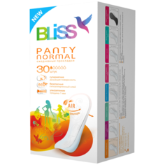 Ежедневные прокладки Panty Normal без аромата, 30 шт/уп, Bliss