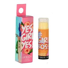 Бальзам для губ Yes, girl, yes!: с маслом Ши, аромат шоколад Beauty Fox