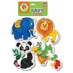 Мягкие пазлы Baby puzzle «Зоопарк», Vladi Toys