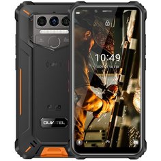 Смартфон OUKITEL WP9 6/128GB, черный/оранжевый