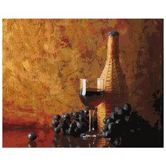Картина по номерам "Бокал красного", 40x50 см Артвентура