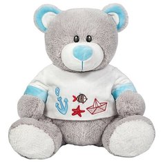 Мягкая игрушка Maxitoys Медведь Морячок в футболке 23 см 23 см