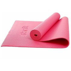 Коврик для йоги и фитнеса Core FM-101 173x61, PVC, розовый, 0,6 см Starfit