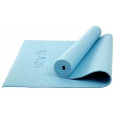 Коврик для йоги и фитнеса Core FM-101 173x61, PVC, синий пастель, 0,5 см Starfit