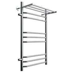 Водяной полотенцесушитель ZOX ЛЦ Трапеция 50x80 9П Полка ЛП хром