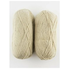 Пряжа "Околица" 100 г, 250 м (2 мотка), камтекс, лен